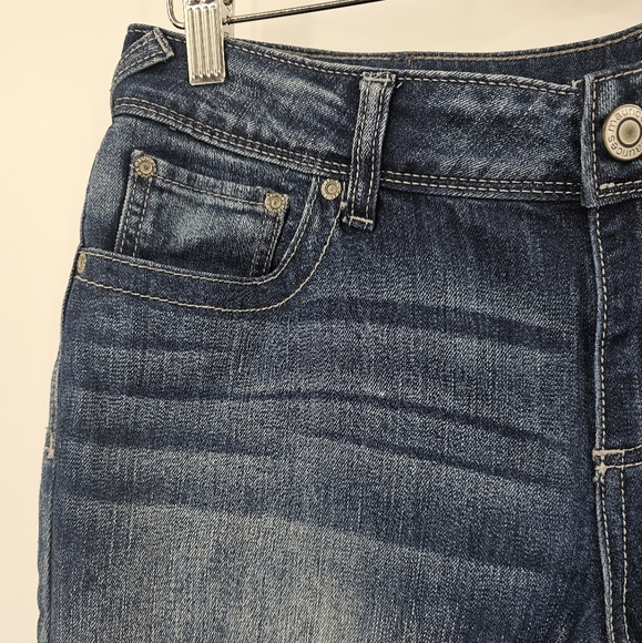 Maurices Straight Leg Blue Jeans Size 10 - Picture 3 of 10